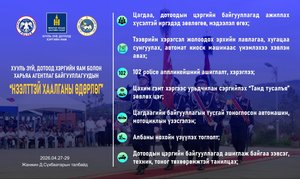 Хууль зүй, дотоод хэргийн яам болон харьяа агентлаг, байгууллагуудын 